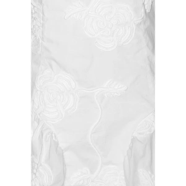 Rotate White from  Luxury Handbags – bold silhouette in vibrant color