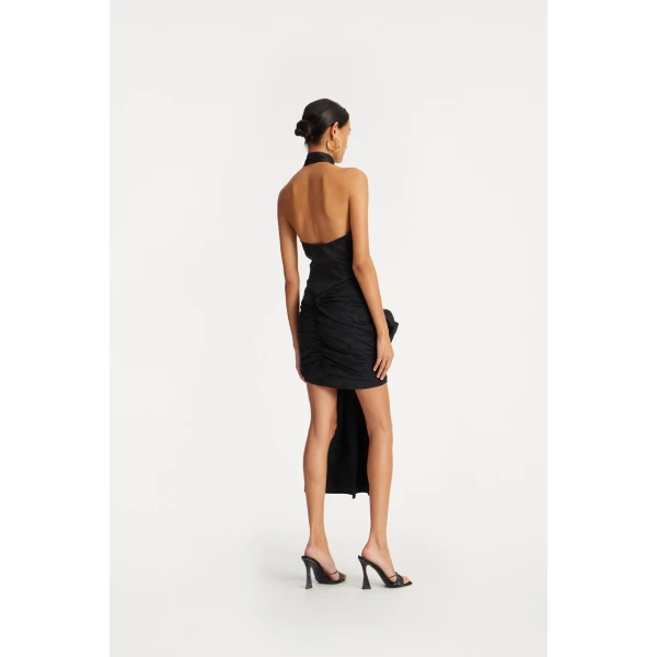 Rotate Black from  Luxury Handbags – bold silhouette in vibrant color
