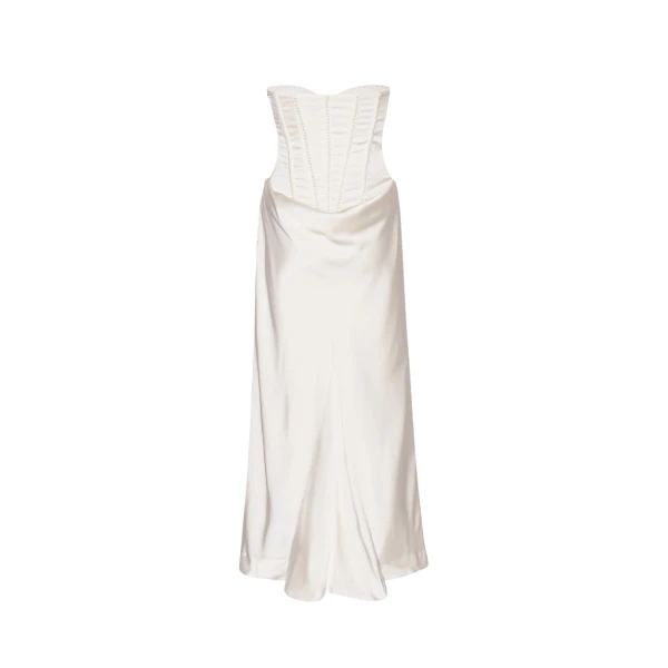 Rotate White Dress luxury Clothing from  Luxury Handbags Marketplace