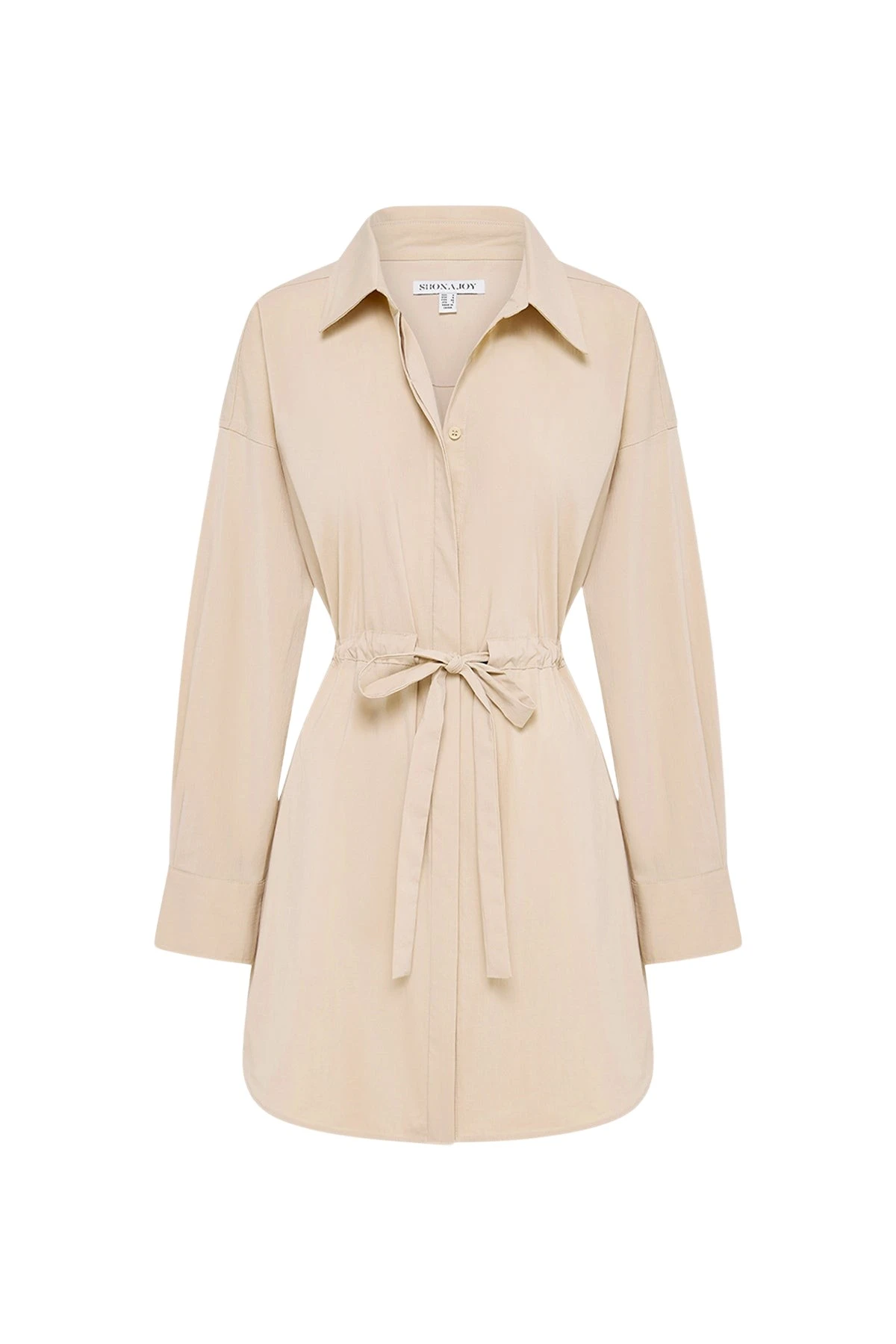 Shona-Joy-Campbell-Drawstring-Shirt-Dress-Oat-Milk-2025-coveti75461_nobg Shona Joy Ivory Dresses luxury Clothing from Luxury Handbags Marketplace