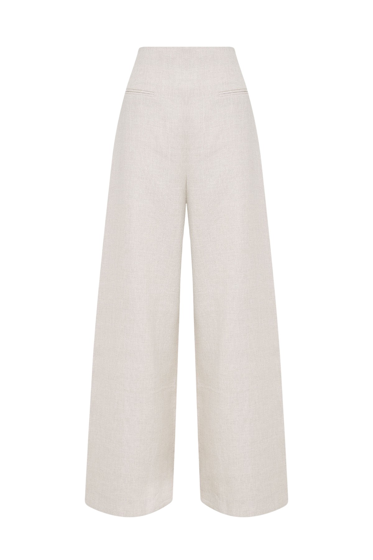 Shona Joy Elliot High Waisted Wide Leg Pant – Parchment