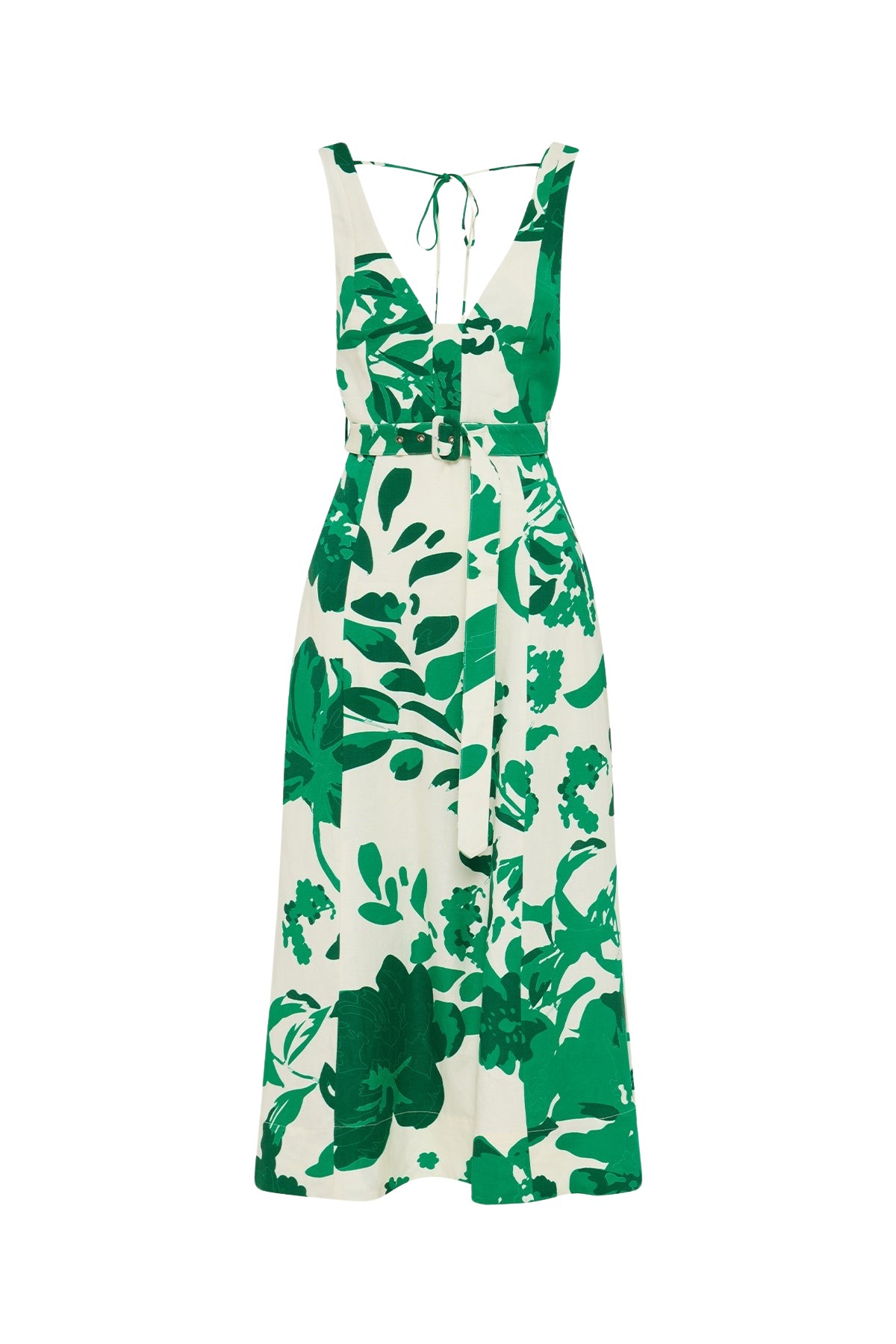 Shona Joy Joni Panelled Midi Dress
