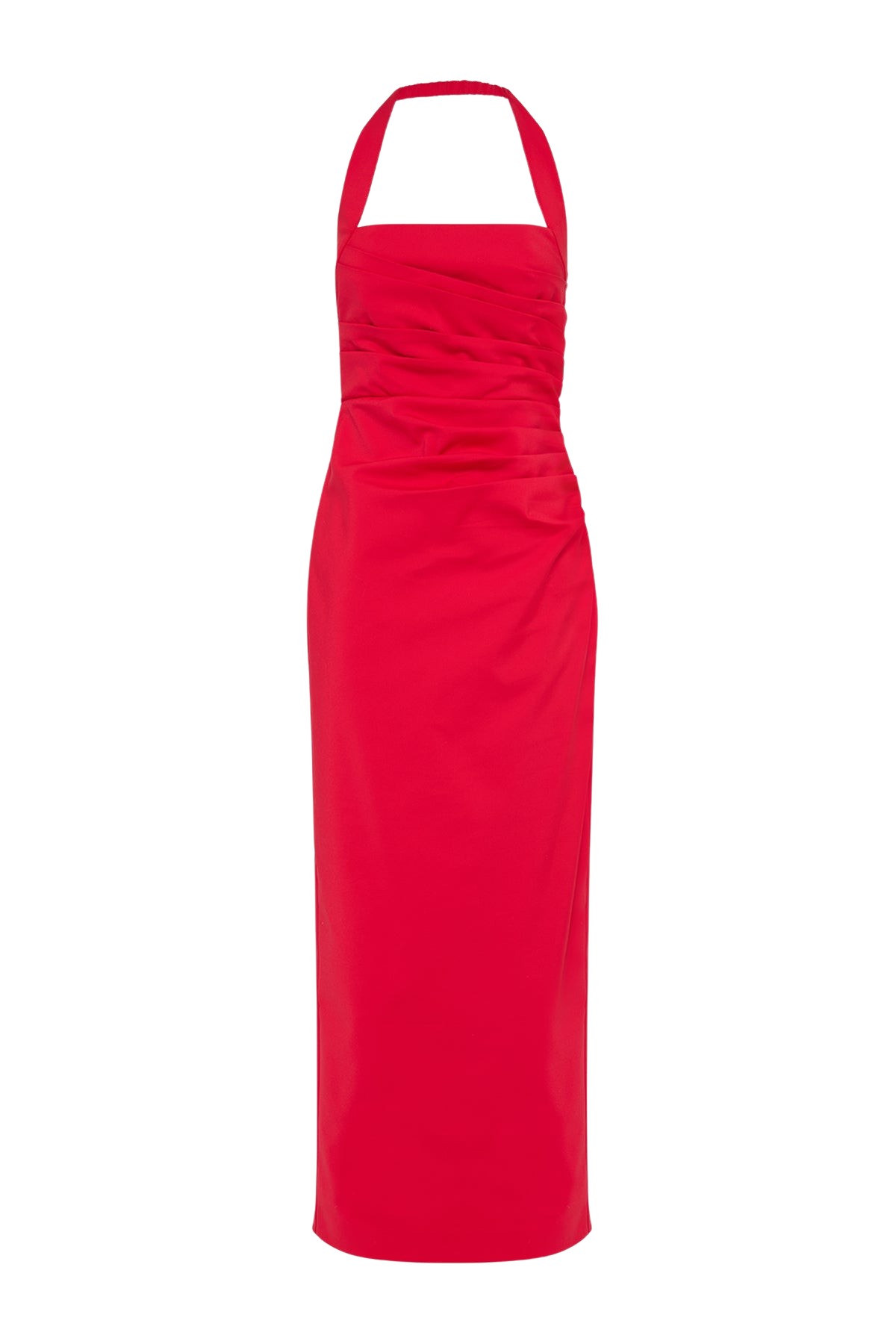 Shona Joy Lani Draped Halter Maxi Dress – Chilli