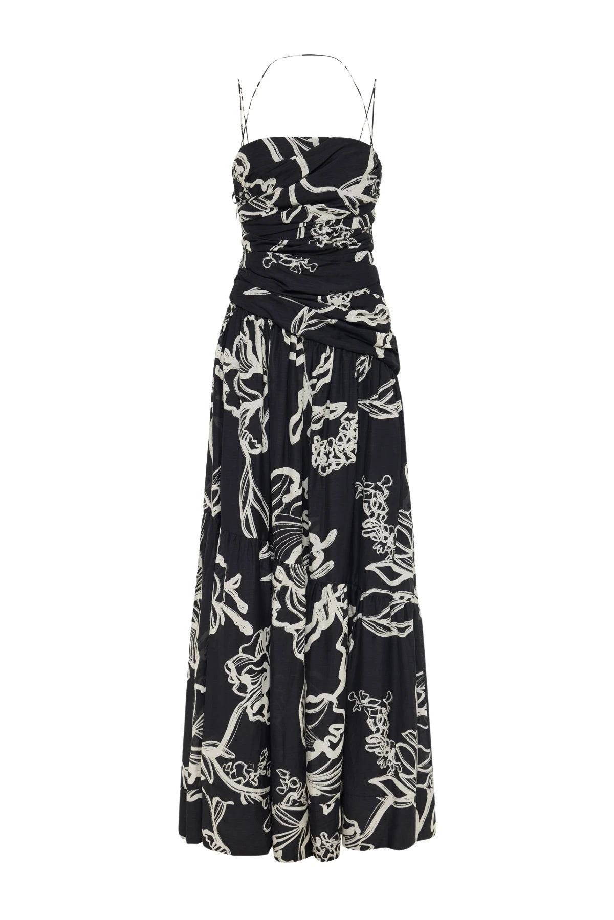 Shona-Joy-Lila-Double-Strap-Tiered-Maxi-Dress-2025-coveti22928_nobg Shona Joy Multicolour Dresses luxury Clothing from Luxury Handbags Marketplace