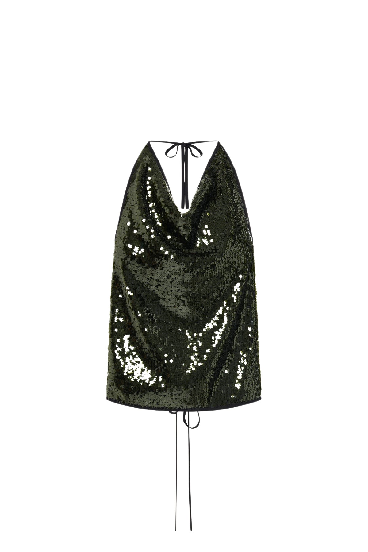Shona Joy Olympia Cowl Halter Top