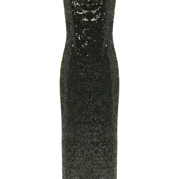 Shona Joy Olympia High Neck Sleeveless Maxi Dress