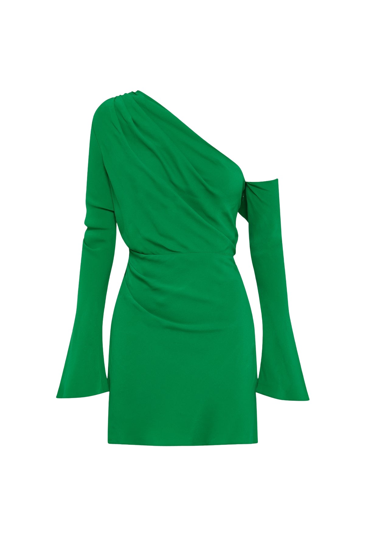 Shona Joy Rio Off Shoulder Mini Dress – Abundant Green