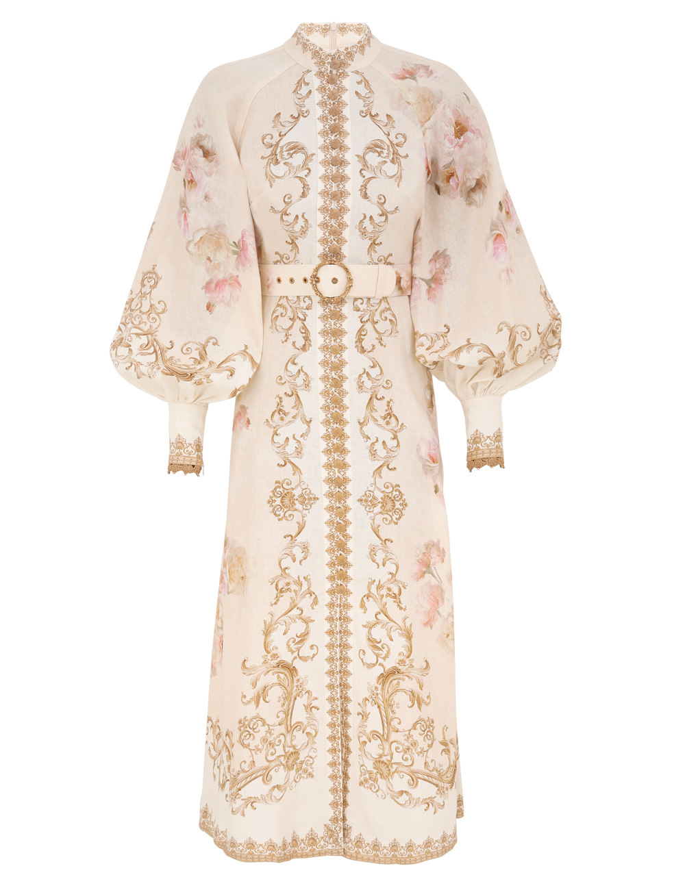 Zimmermann Hypnotic Buttoned Midi Dress