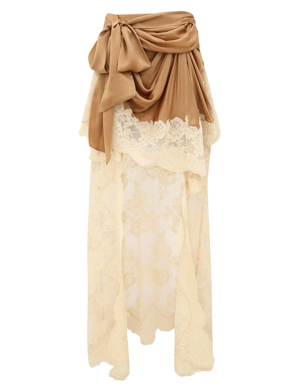 Zimmermann Hypnotic Satin Drape Skirt | Ready to Wear 2025 Collection Luxury Shoes Elevate your elegance in this Zimmermann Skirts from the 2025 resort wear edit
