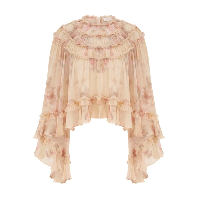 Elevate your elegance in this Zimmermann Tops   from the 2025 resort wear edit
