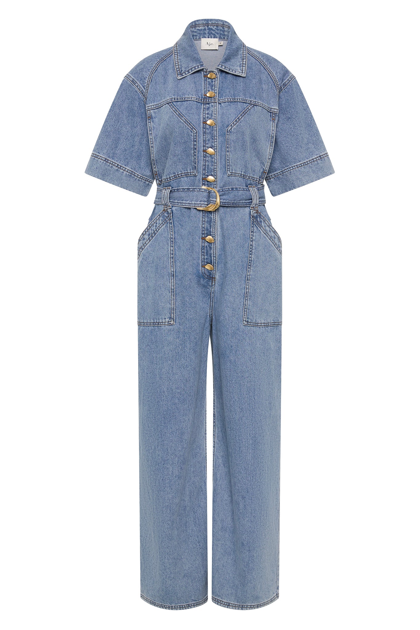 Aje Blue Jumpsuit