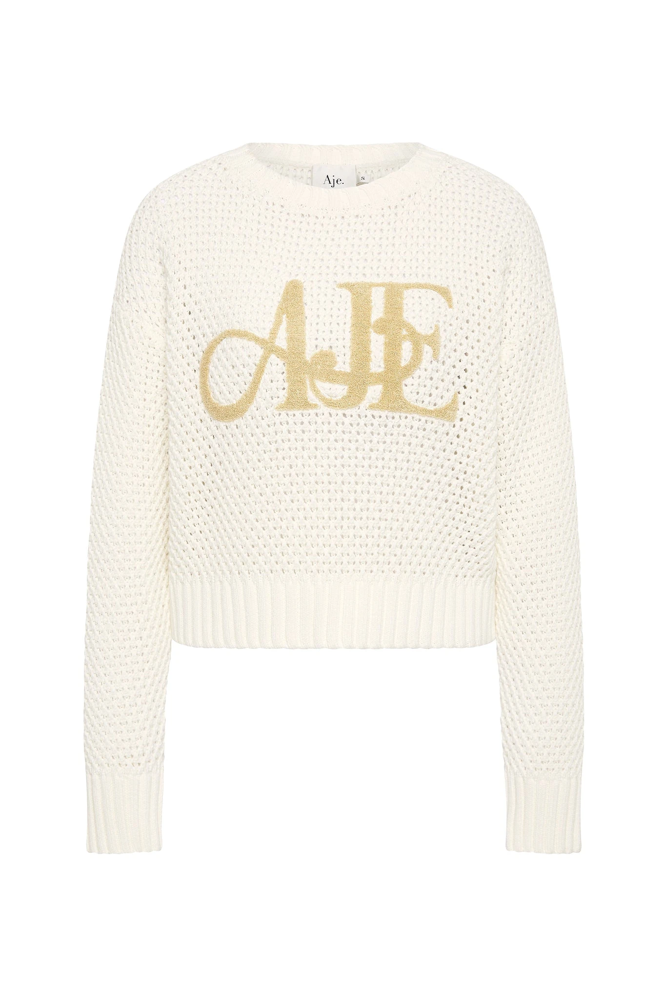 Aje Australia Signature Knitwear – Luxury Shoes Aje Ivory Knitwear