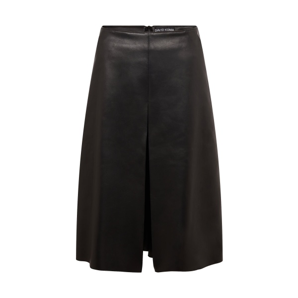 David Koma Leather Culottes