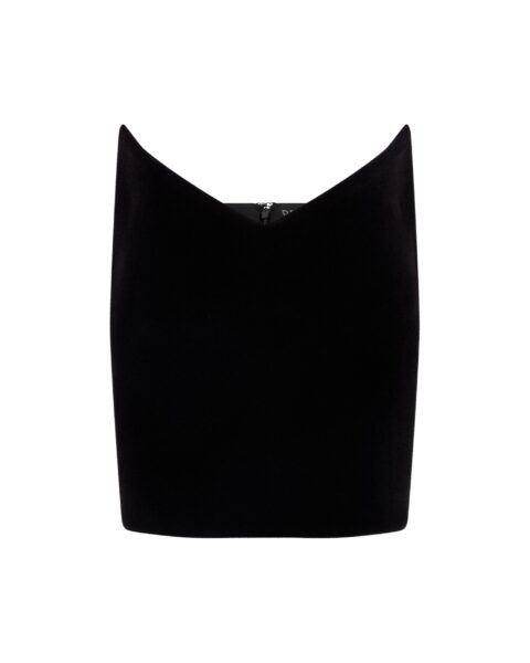 David Koma V Shape Waist Detail Mini Skirt