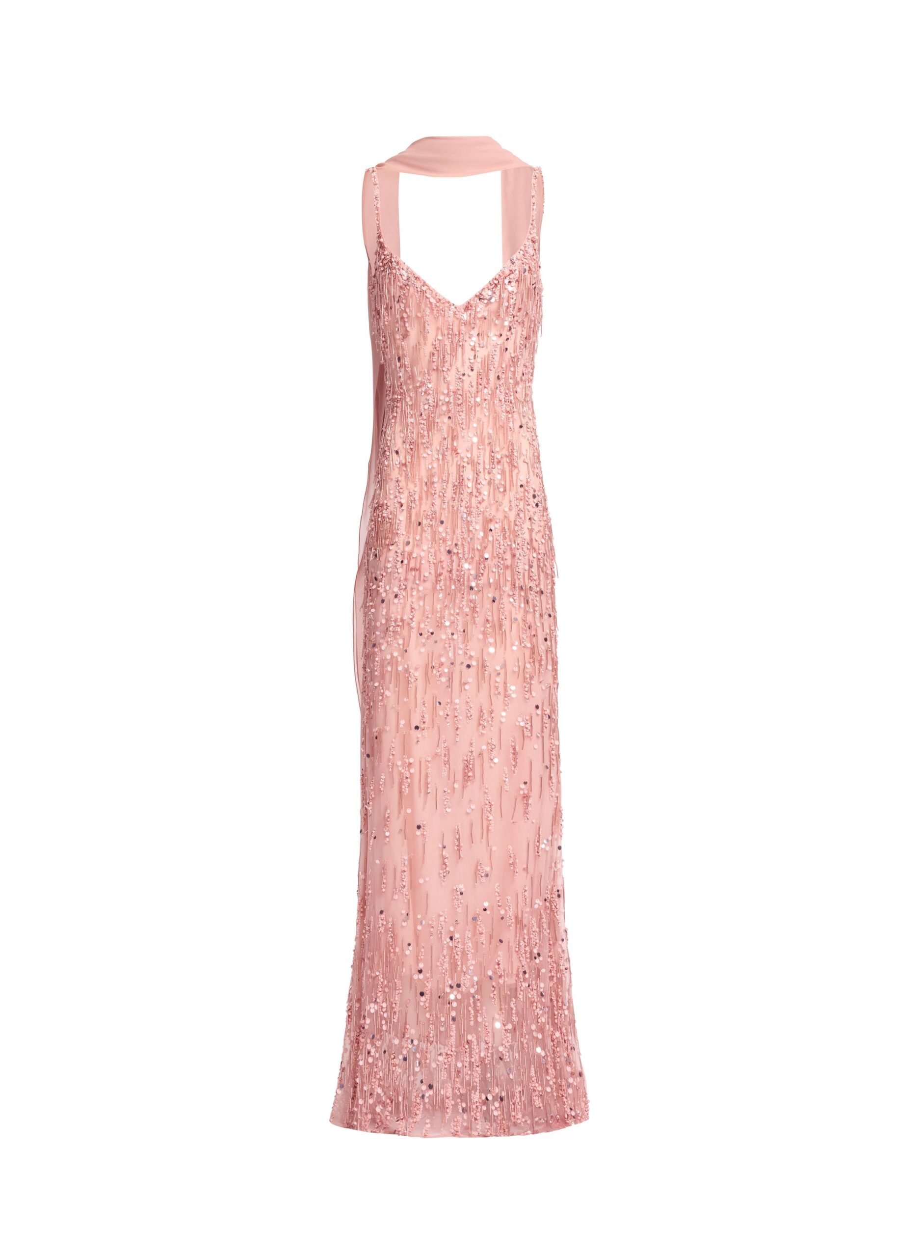 Elie Saab Bead Embroidered Long Dress Elie Saab Bead Embroidered Long Dress in Pink featuring Bead Embroidery – Luxury Designer Fashion at Luxury Shoes .