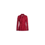 Elie Saab Jacquard Blazer in Red featuring Tailored Collar & Lapel – Luxury Designer Fashion at Luxury Shoes .
