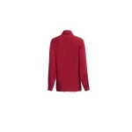 Elie Saab Silk Shirt in Red featuring  – Luxury Designer Fashion at Luxury Shoes .