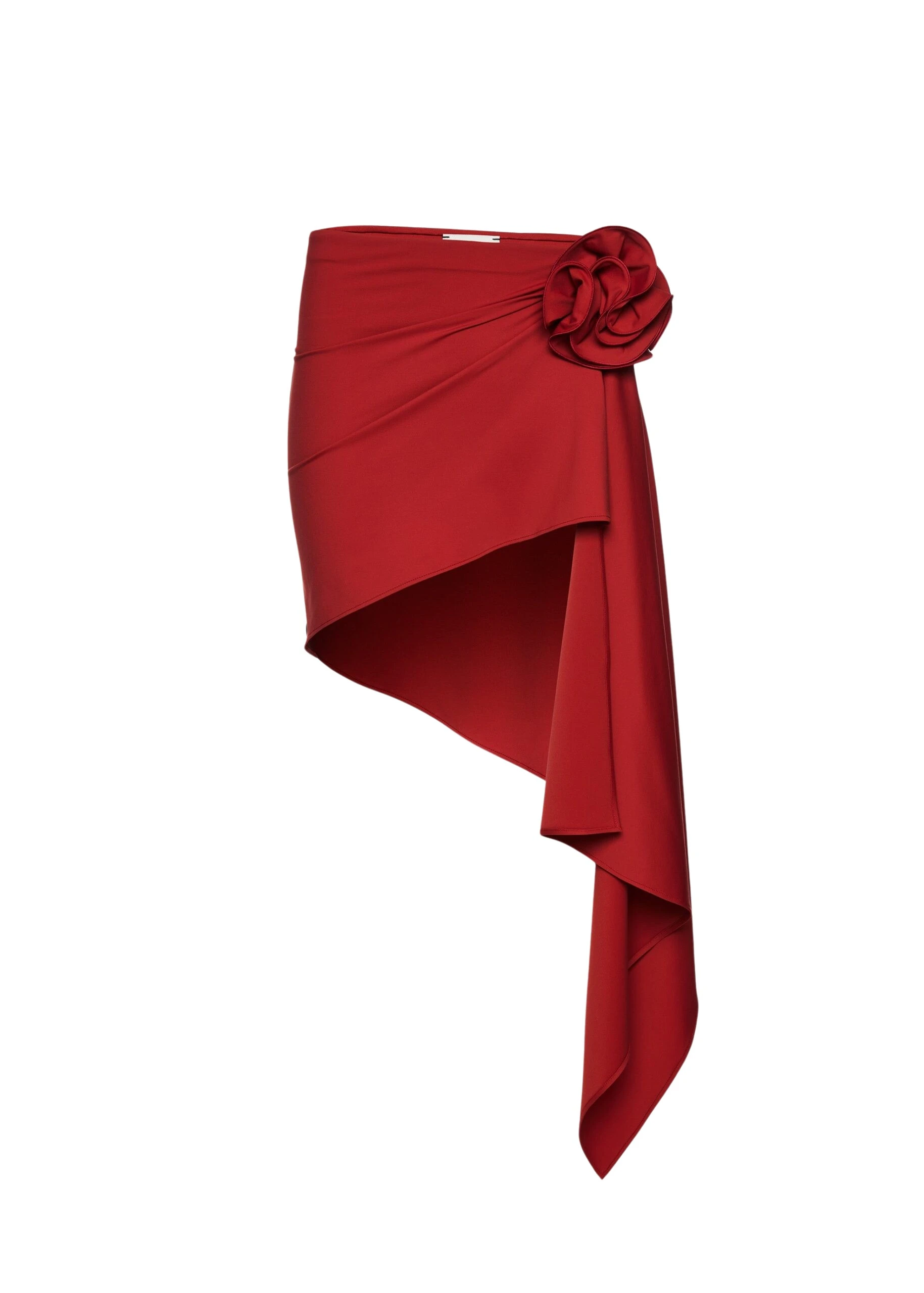 Magda-Butrym-Asymmetrical-Draped-Swim-Skirt-In-Red-scaled60943_nobg Magda Butrym Skirts luxury Clothing from Luxury Handbags Marketplace