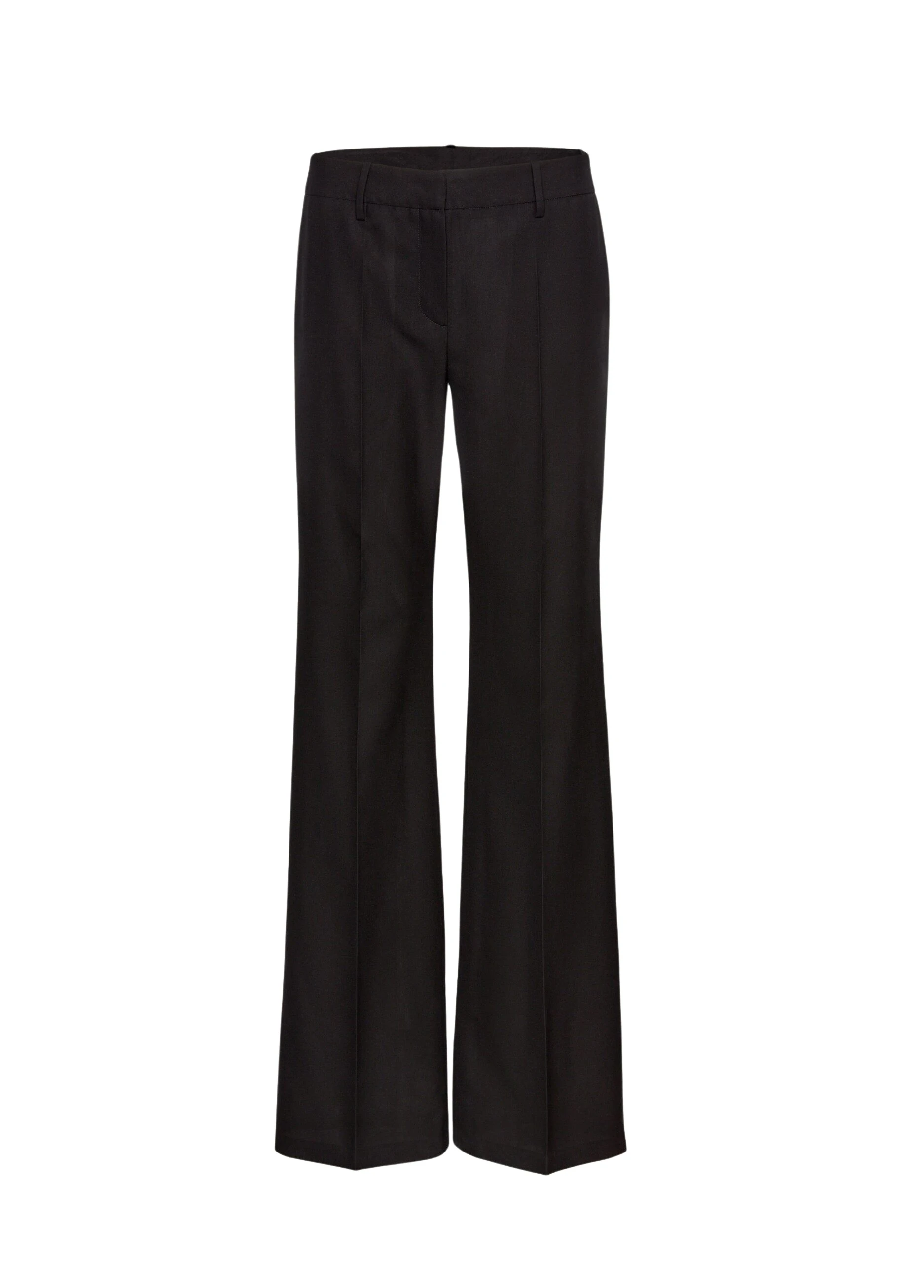 Magda-Butrym-Front-Pleat-Classic-Trousers-In-Black-4-scaled73617_nobg Magda Butrym Pants luxury Clothing from Luxury Handbags Marketplace