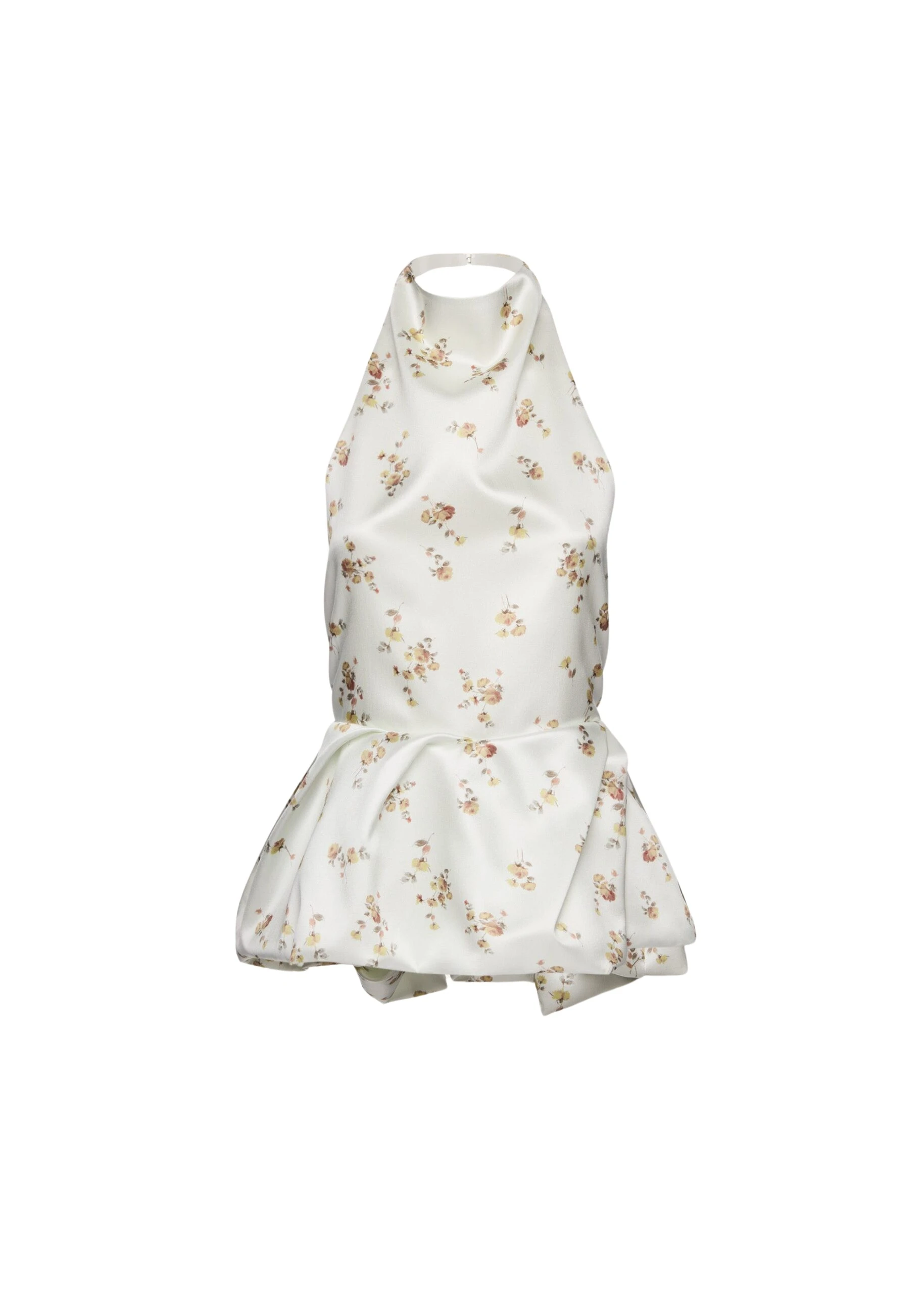 Magda-Butrym-Halter-Peplum-Top-In-Cream-Print-scaled22158_nobg Magda Butrym Tops luxury Clothing from Luxury Handbags Marketplace