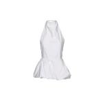 Magda-Butrym-Halter-Peplum-Top-In-White-scaled76873_nobg Magda Butrym Tops luxury Clothing from Luxury Handbags Marketplace