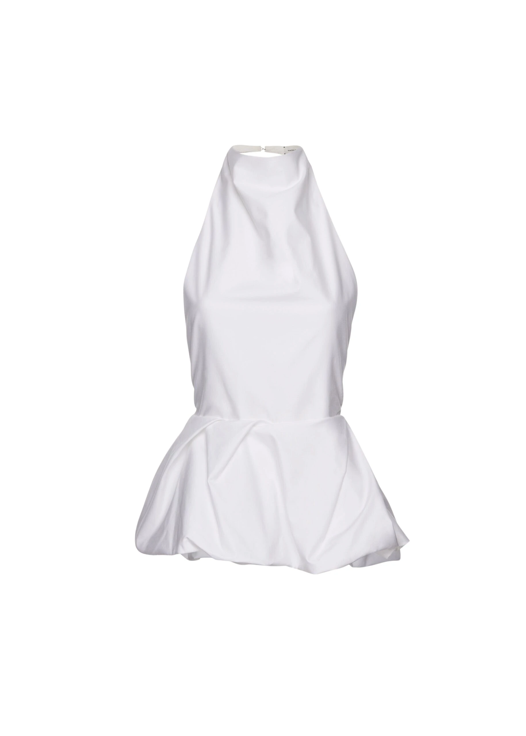 Magda-Butrym-Halter-Peplum-Top-In-White-scaled76873_nobg Magda Butrym Tops luxury Clothing from Luxury Handbags Marketplace