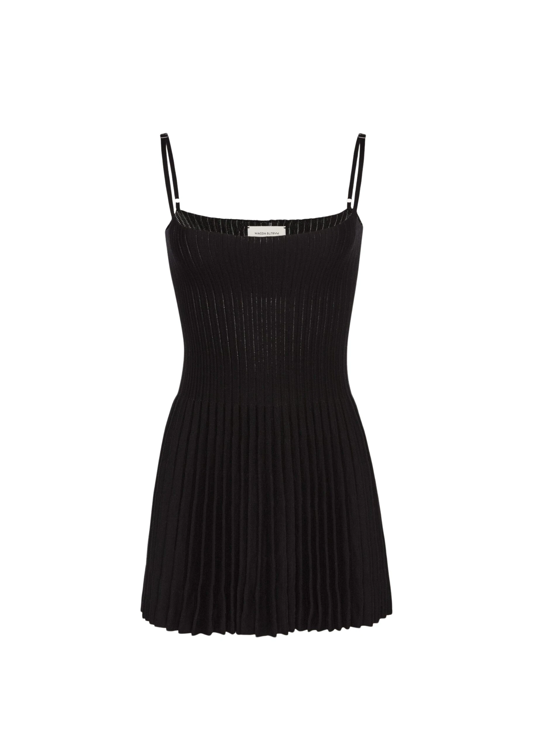 Magda-Butrym-Knit-Skater-Tank-Dress-In-Black-scaled51321_nobg Magda Butrym Dresses luxury Clothing from Luxury Handbags Marketplace