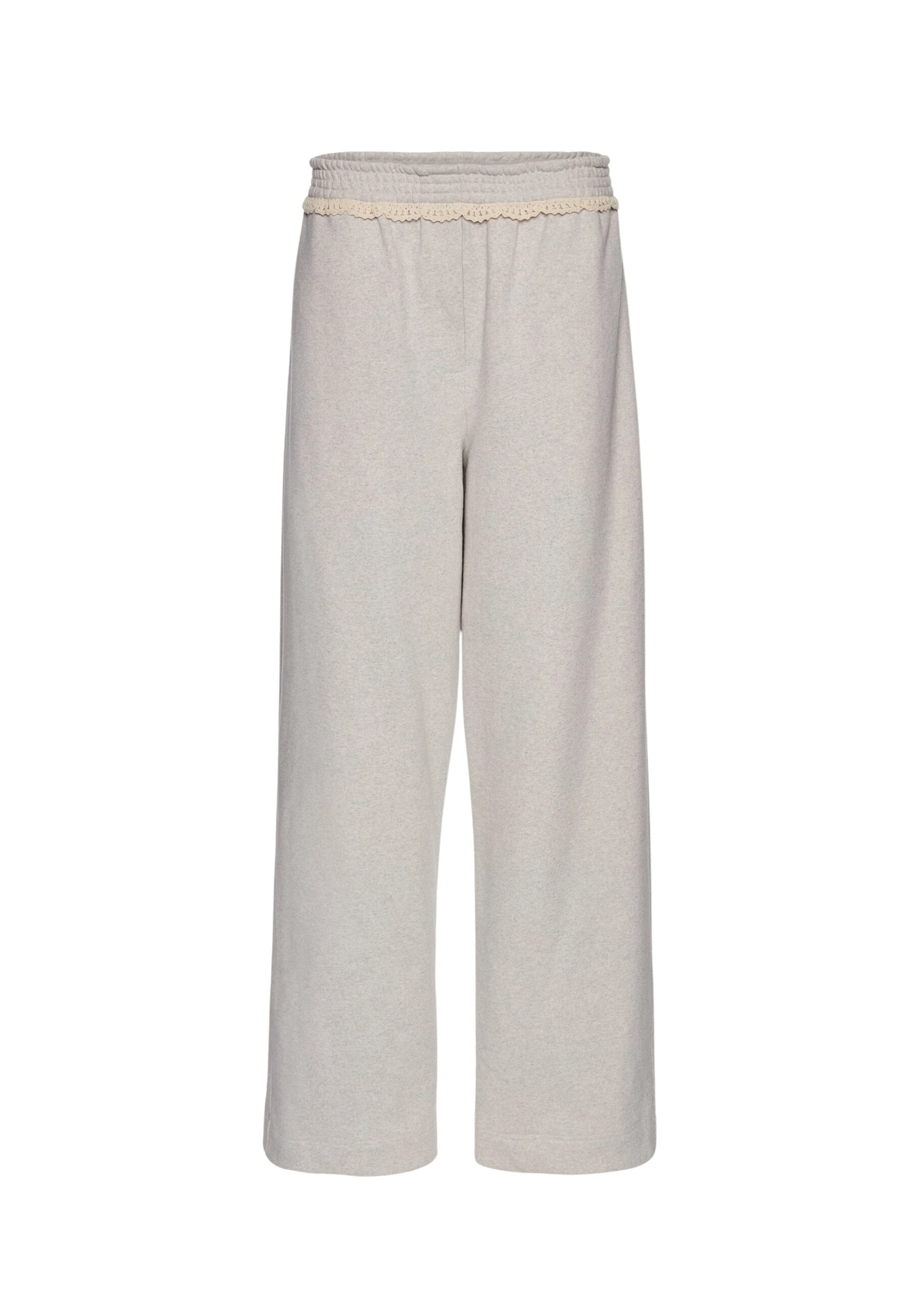 Magda-Butrym-Lace-Detail-Sweatpants-In-Grey-scaled97151_nobg Magda Butrym Pants luxury Clothing from Luxury Handbags Marketplace