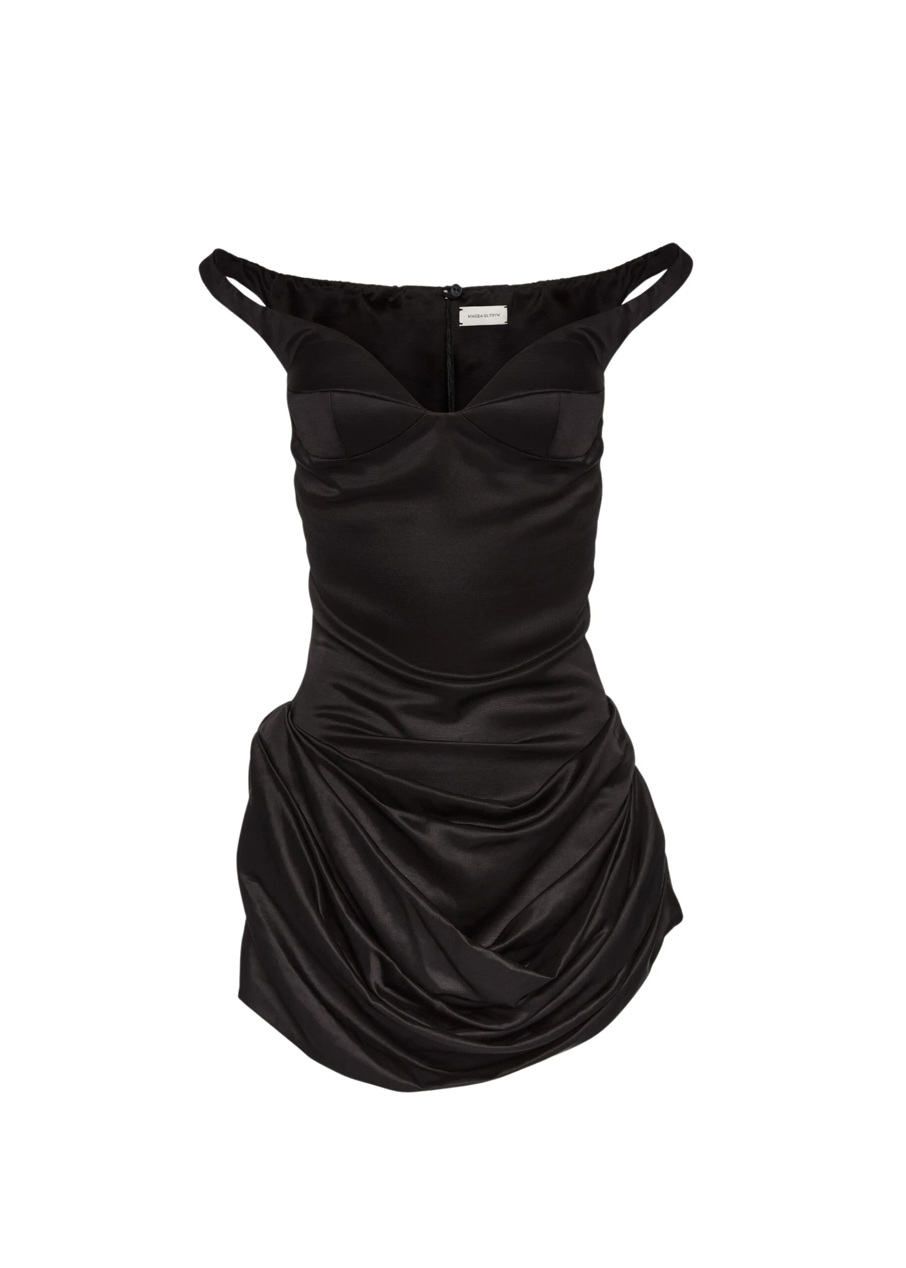Magda-Butrym-Off-Shoulder-Bustier-Dress-In-Black-scaled67352_nobg Magda Butrym Dresses luxury Clothing from Luxury Handbags Marketplace