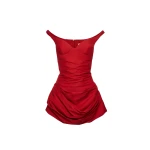 Magda-Butrym-Off-Shoulder-Bustier-Dress-In-Red-scaled65676_nobg Magda Butrym Dresses luxury Clothing from Luxury Handbags Marketplace