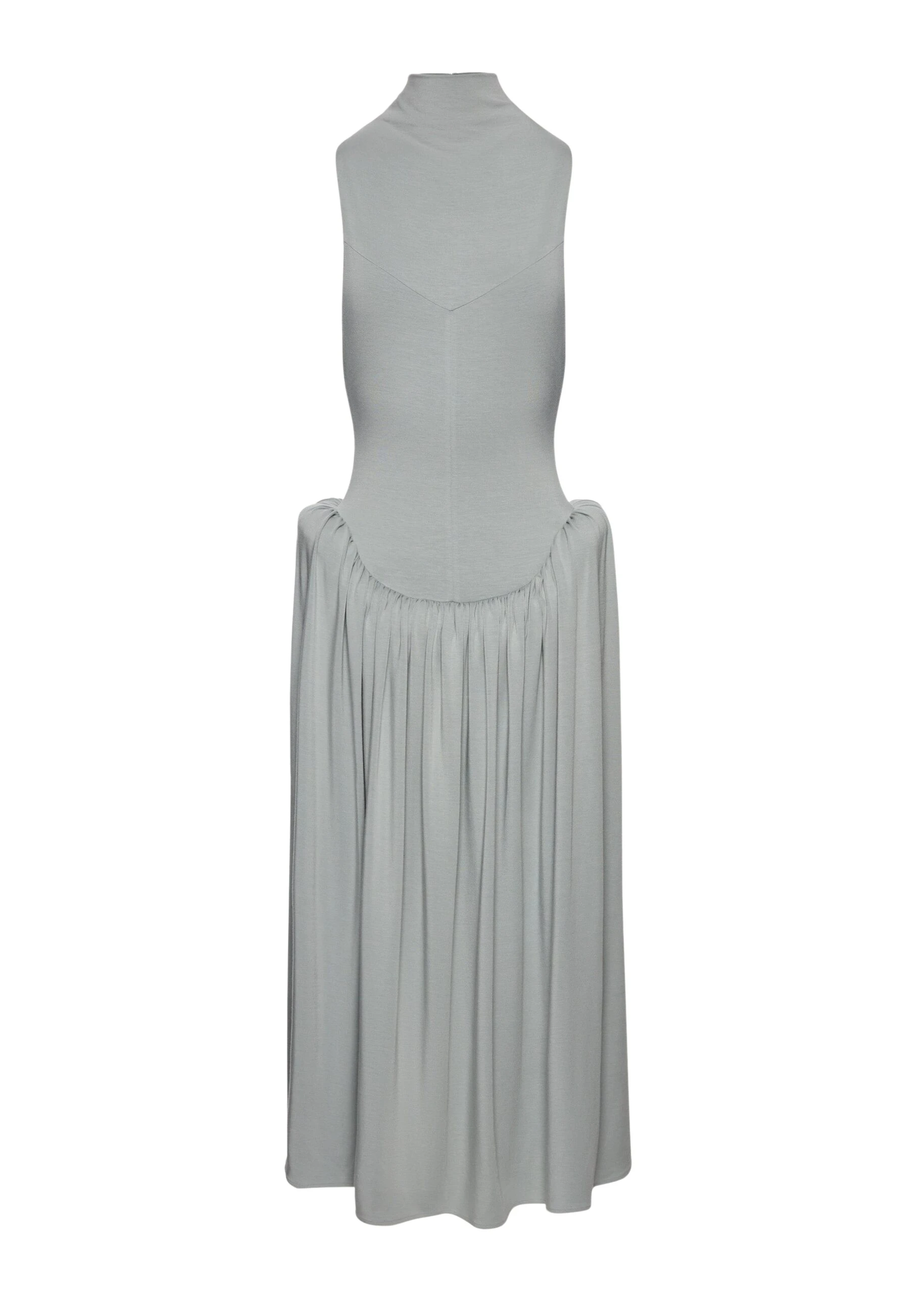 Magda-Butrym-Open-Back-Midi-Dress-In-Grey-scaled90454_nobg Magda Butrym Dresses luxury Clothing from Luxury Handbags Marketplace