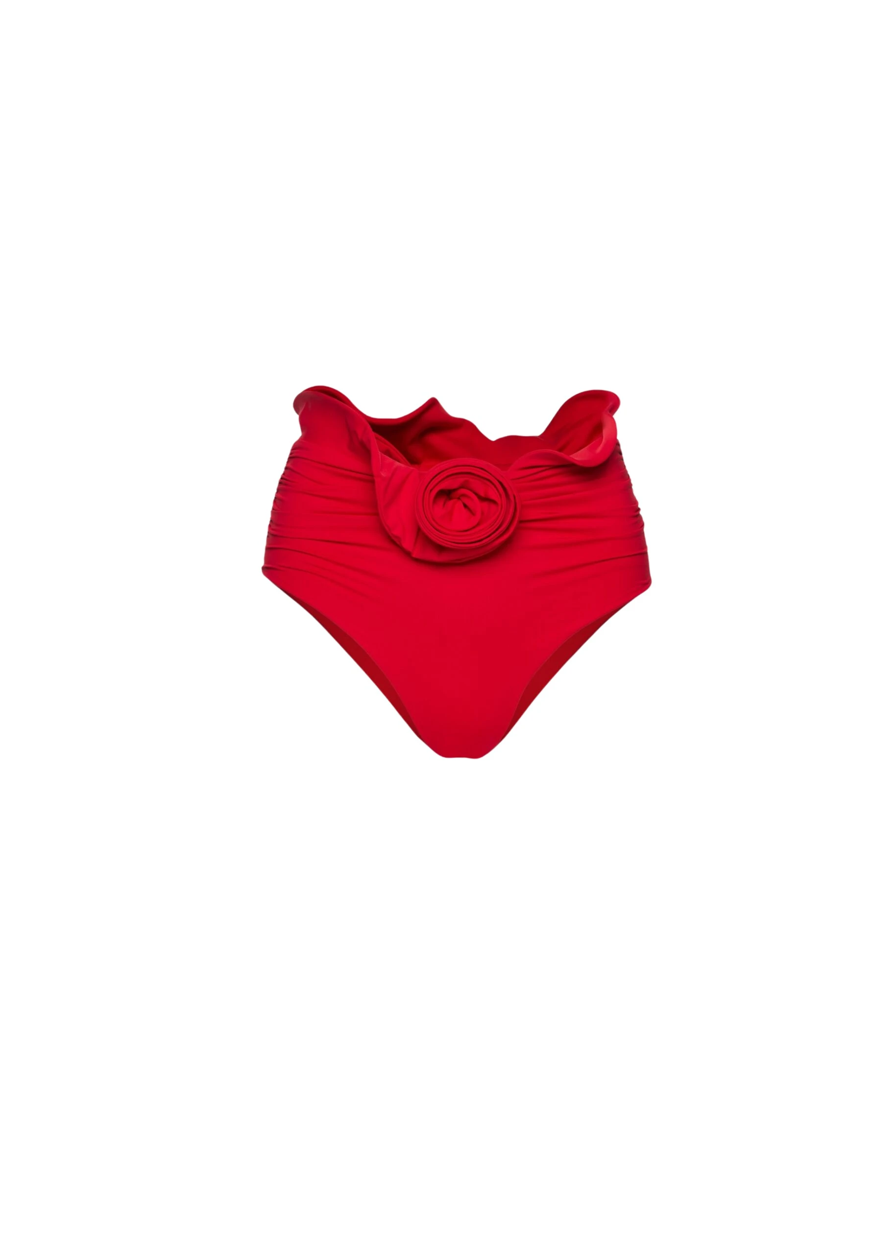 Magda-Butrym-Sculpted-Waist-Swim-Bottom-In-Red-scaled66860_nobg Magda Butrym Beachwear luxury Swim Bottoms from Luxury Handbags Marketplace