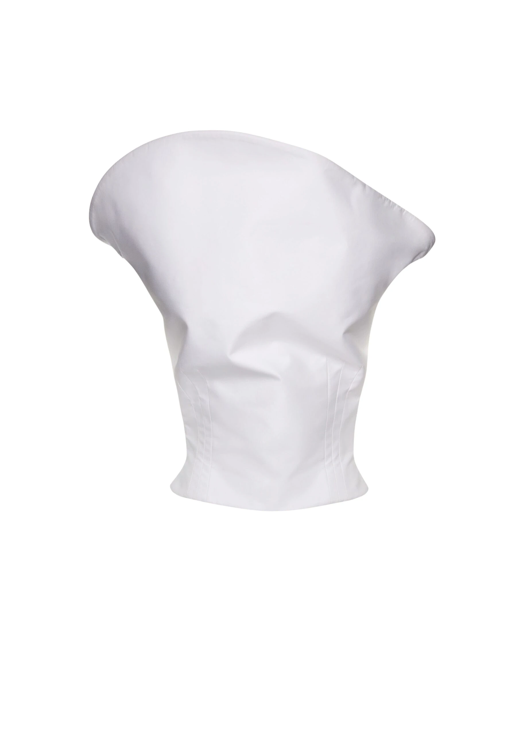 Magda-Butrym-Sculptural-Sleeveless-Cotton-Top-In-White-scaled70079_nobg Magda Butrym Tops luxury Clothing from Luxury Handbags Marketplace