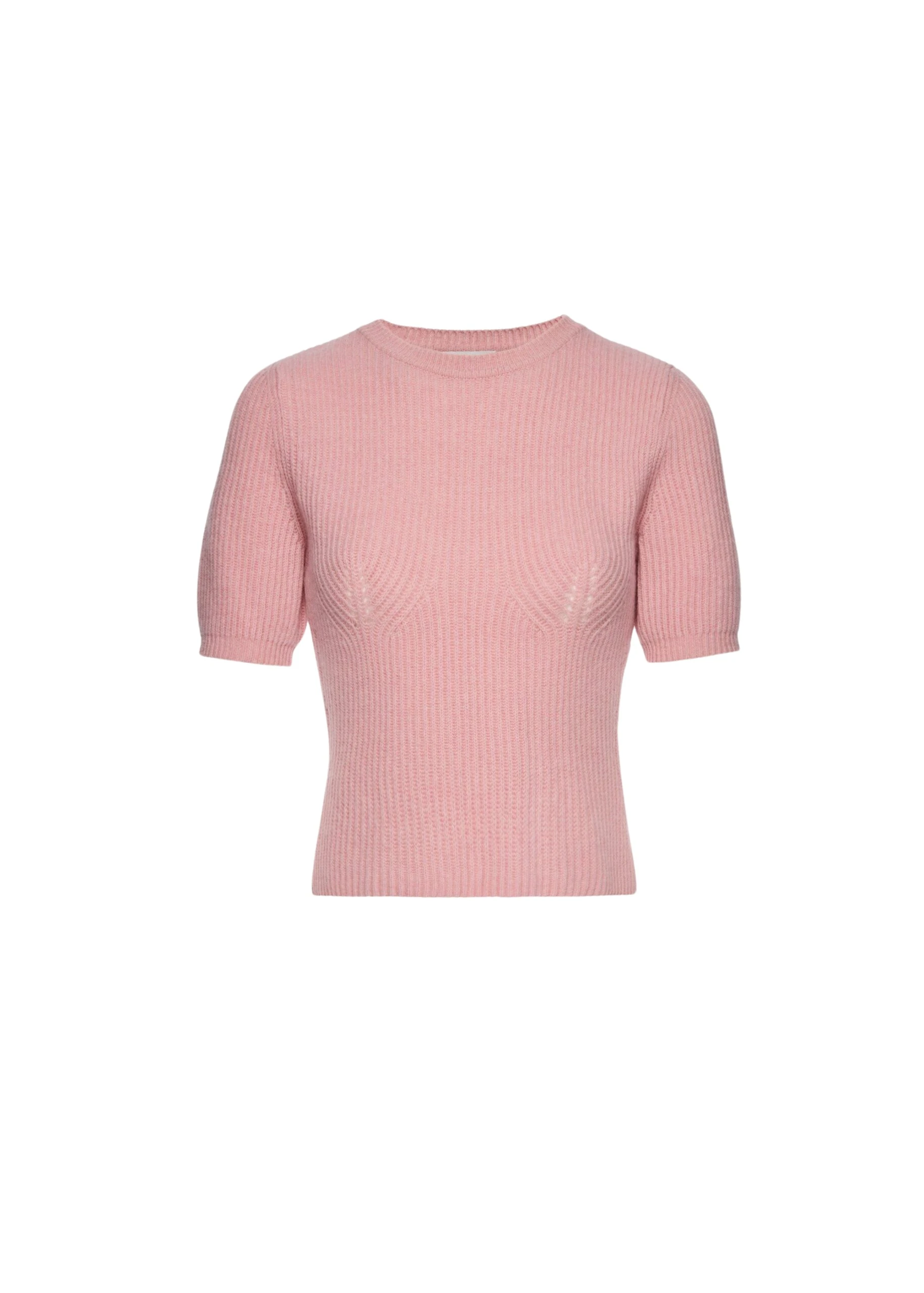 Magda-Butrym-Short-Sleeve-Ribbed-Knitwear-Top-In-Pink-scaled56391_nobg Magda Butrym Tops luxury Knitwear from Luxury Handbags Marketplace