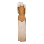 Magda-Butrym-Silk-Organza-Gown-In-Beige-scaled19498_nobg Magda Butrym Dresses luxury Clothing from Luxury Handbags Marketplace