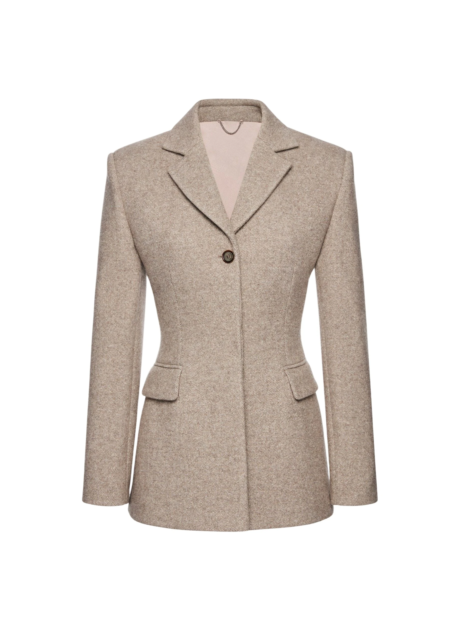 Magda-Butrym-Wool-Hourglass-Blazer-In-Beige-scaled27029_nobg Magda Butrym Jackets luxury Clothing from Luxury Handbags Marketplace