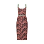 Markarian Dresses Markarian gown with romantic neckline and structured silhouette