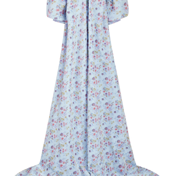 Markarian Adrianna Ikat Puff Sleeve Duster Dress, view 5