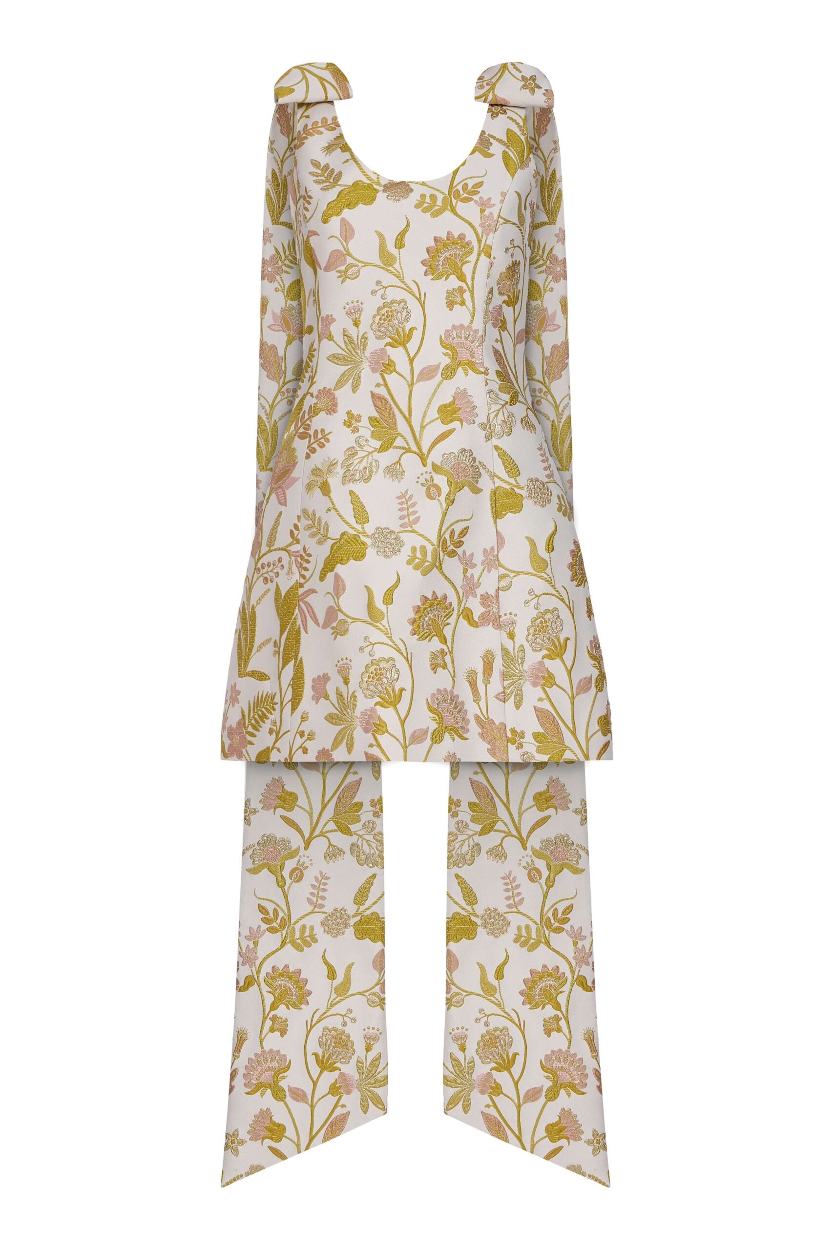 Markarian Dresses Markarian gown with romantic neckline and structured silhouette