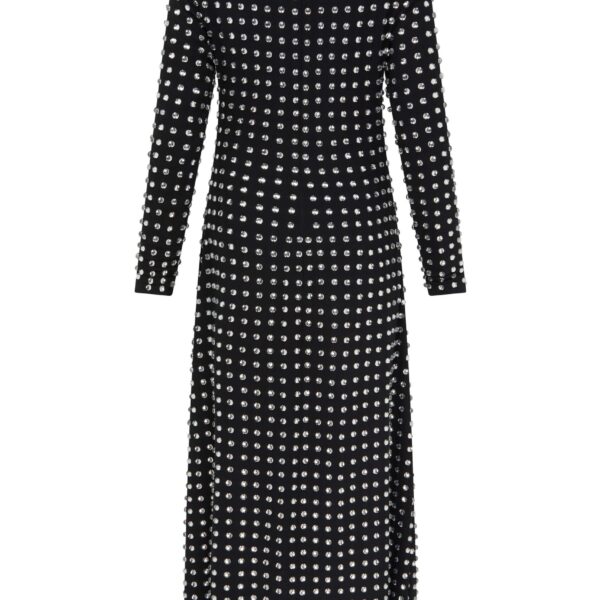 Markarian Marceline Metallic Embellished Midi Dress, view 3