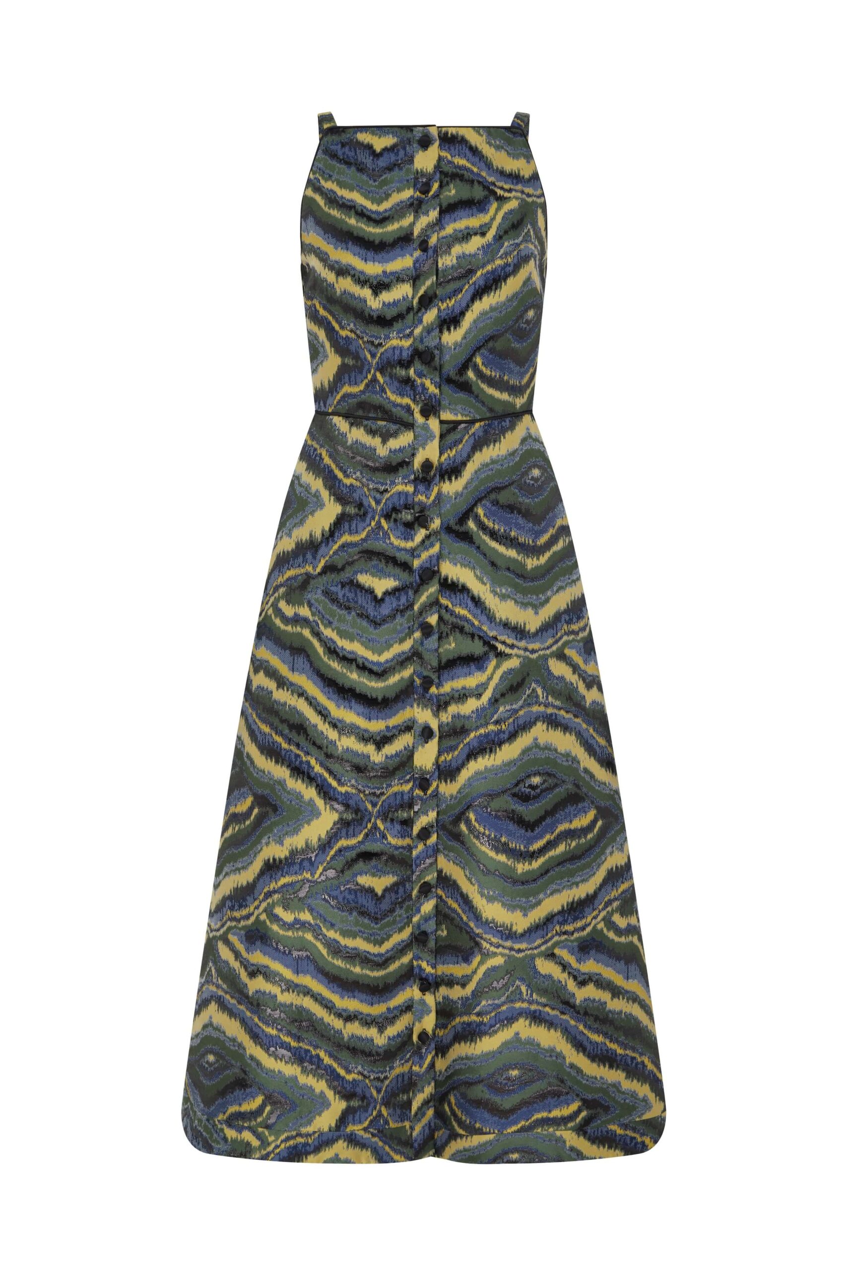 Markarian Dresses Markarian gown with romantic neckline and structured silhouette