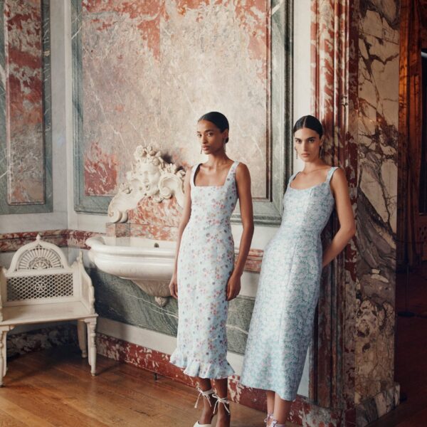 Markarian Tabitha Ikat Midi Dress, view 2