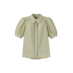 Me-and-Em-Cotton-Stripe-Lace-Trim-Blouse-Coveti-7-scaled15544_nobg Me and Em Tops luxury Clothing from Luxury Handbags Marketplace