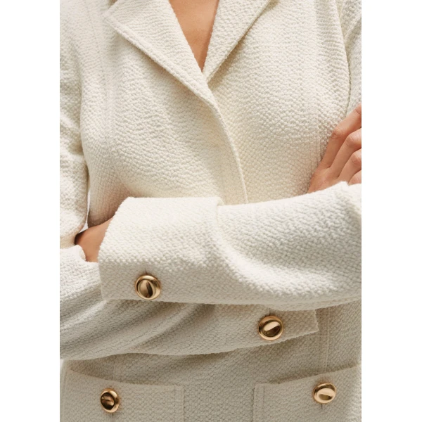 Me and Em Day-To-Evening Textured Mini Dress – luxury British Ivory in Me and Em exclusively at Luxury Shoes 