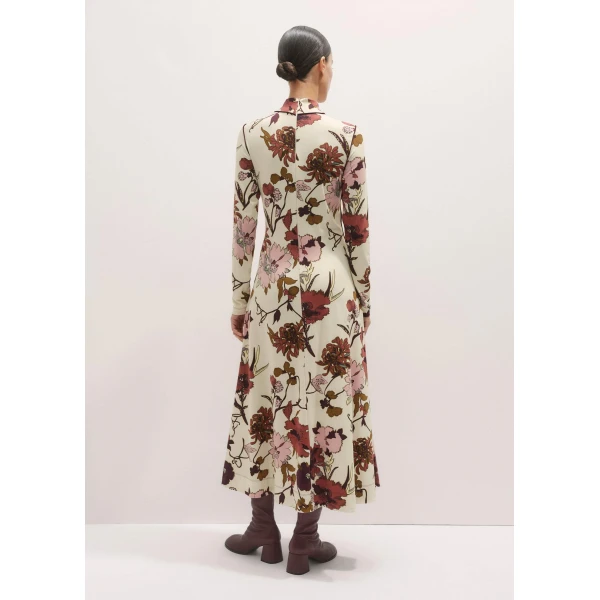 Me and Em High Neck Jersey Maxi Dress – luxury British Multicolour in Me and Em exclusively at Luxury Shoes 