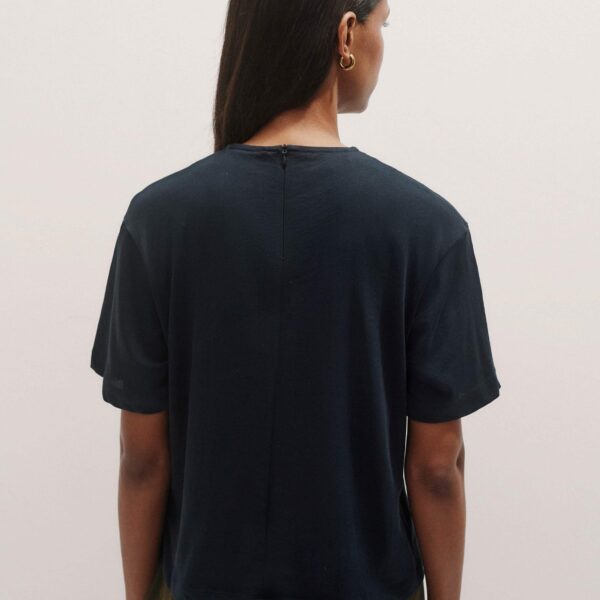 Me and Em Impossibly Soft Scarf Neck Classic Tee, view 5