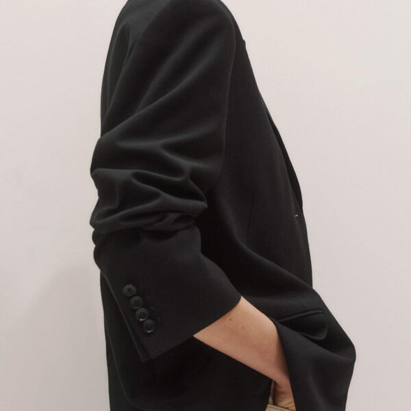 Me and Em Intelligent Oversized Blazer – luxury British Black in Me and Em exclusively at Luxury Shoes 