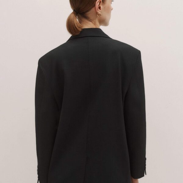 Me and Em Intelligent Oversized Blazer – luxury British Black in Me and Em exclusively at Luxury Shoes 