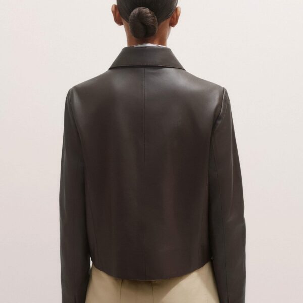 Me and Em Patch Pocket Jacket – luxury British Brown in Me and Em exclusively at Luxury Shoes 