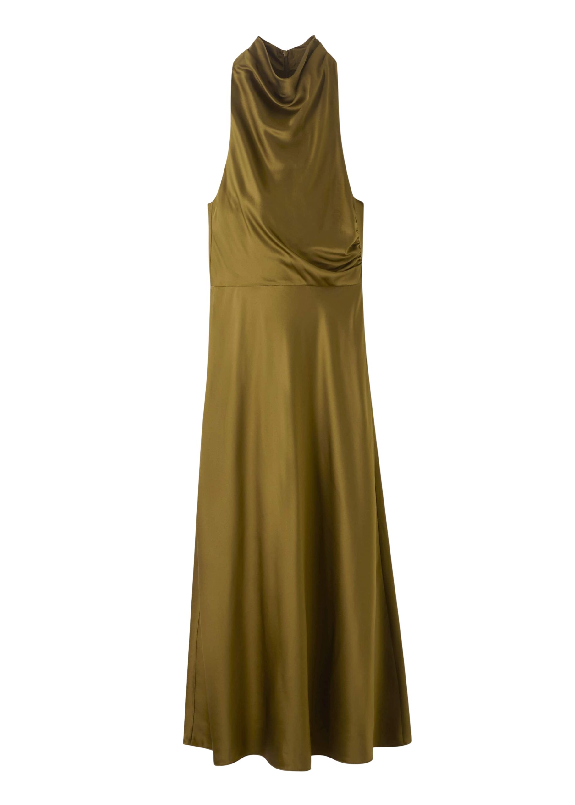 Me and Em Silk Growing Daisy Print Halterneck Maxi Dress